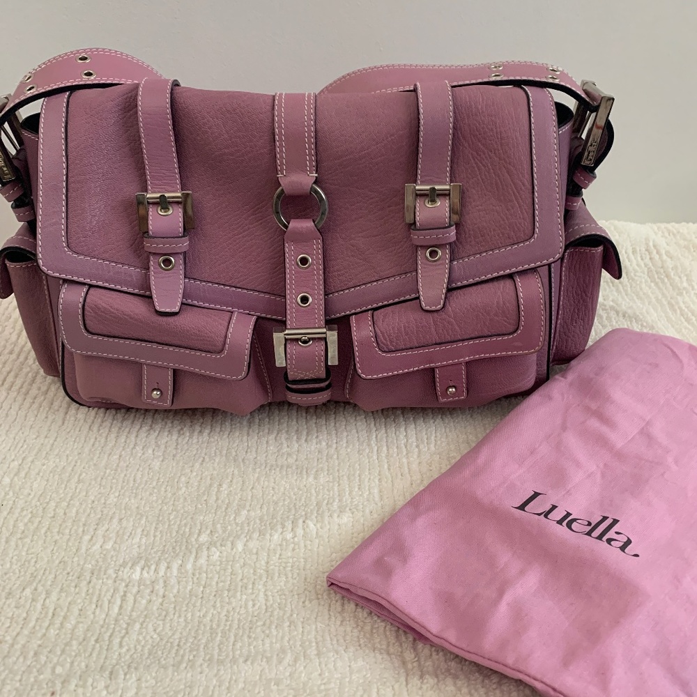 Luella Bartley Large Lilac Anouk Leather Bag